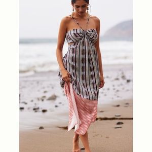 ✨ Anthropologie Bare Cutout Maxi Dress Sz M